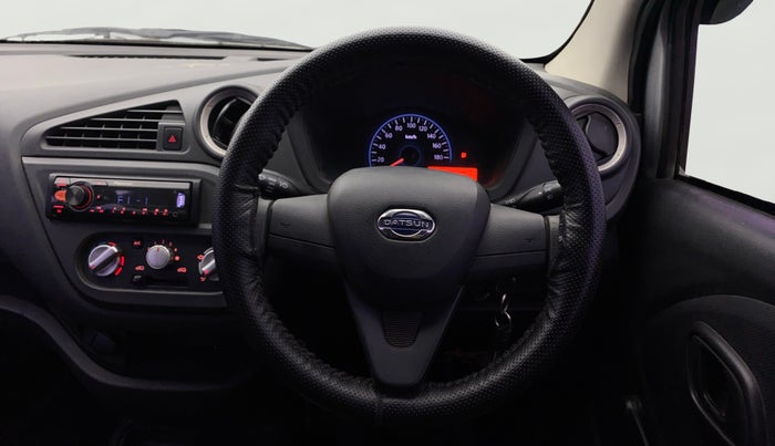 2019 Datsun Redi Go A, Petrol, Manual, 27,802 km, Steering Wheel Close Up