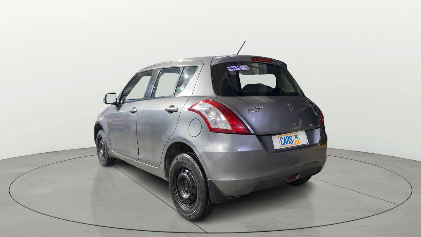 2013 Maruti Swift VXI, Petrol, Manual, 74,556 km, Left Back Diagonal
