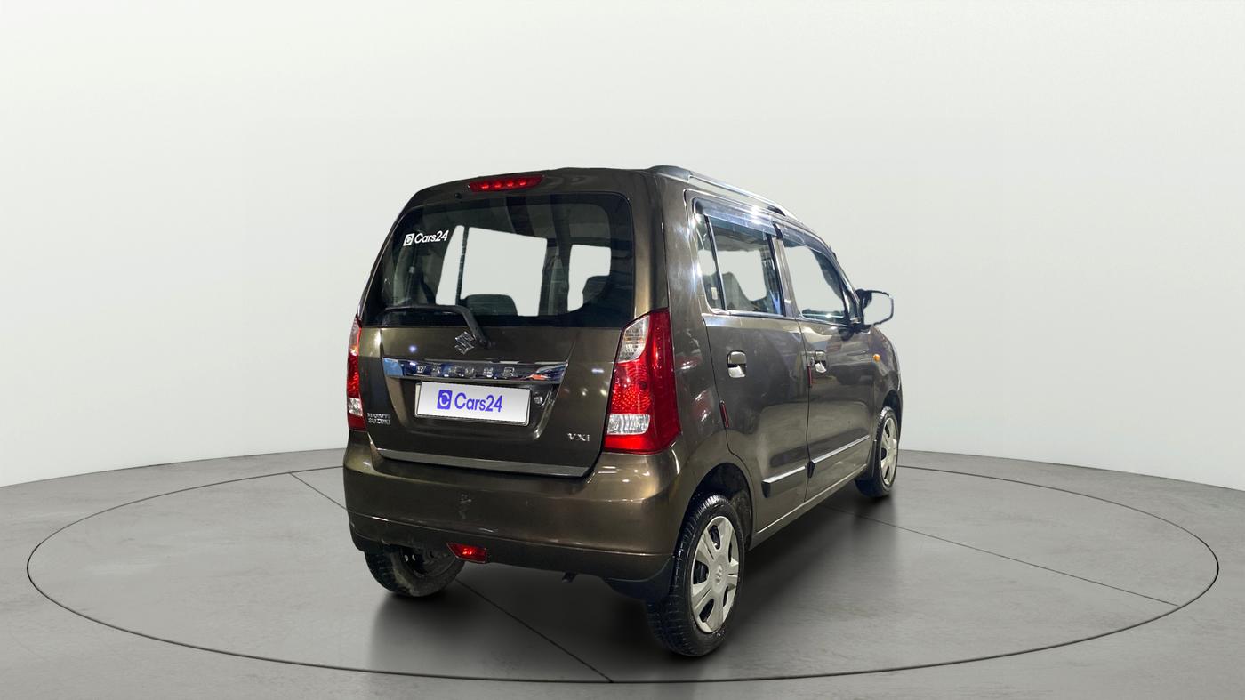 2018 Maruti Wagon R 1.0 VXI, Petrol, Manual, 8,484 km, Right Back Diagonal