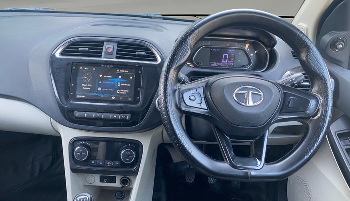 2023 Tata TIGOR XZ PLUS PETROL, Petrol, Manual, 77,783 km, Steering Wheel Close Up
