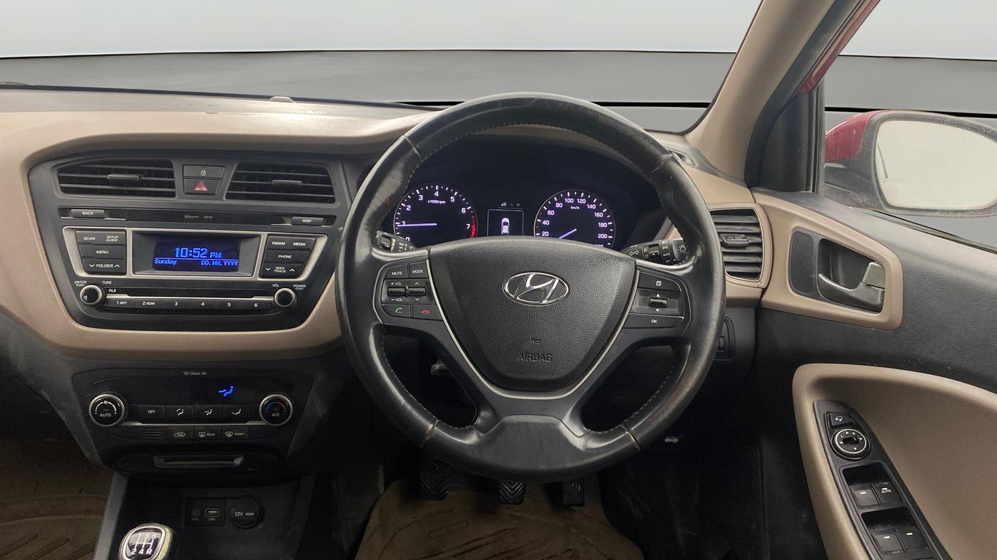 2016 Hyundai Elite i20 ASTA 1.2, Petrol, Manual, 66,479 km, Steering Wheel Close Up