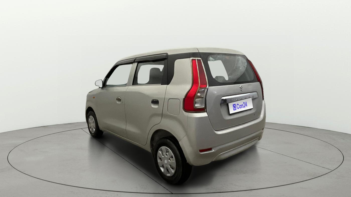 2020 Maruti New Wagon-R LXI CNG 1.0, CNG, Manual, 76,877 km, Left Back Diagonal
