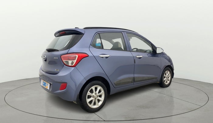 2015 Hyundai Grand i10 ASTA AT 1.2 KAPPA VTVT, Petrol, Automatic, 57,674 km, Right Back Diagonal