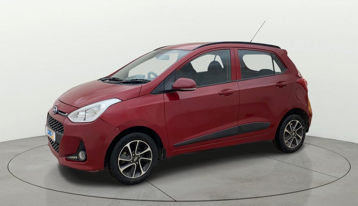 2017 Hyundai Grand i10 SPORTZ (O) AT 1.2 KAPPA VTVT, Petrol, Automatic, 63,246 km, Left Front Diagonal