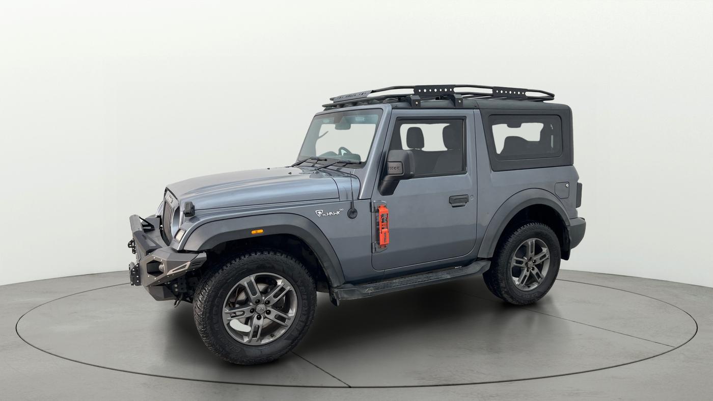 2022 Mahindra Thar LX D AT 4WD HT, Diesel, Automatic, 58,783 km, Left Front Diagonal