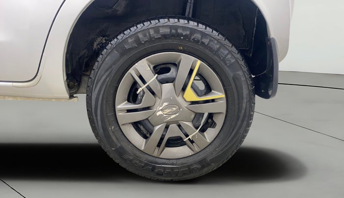 2017 Datsun Redi Go GOLD LIMITED EDITION, Petrol, Manual, 1,00,069 km, Left Rear Wheel