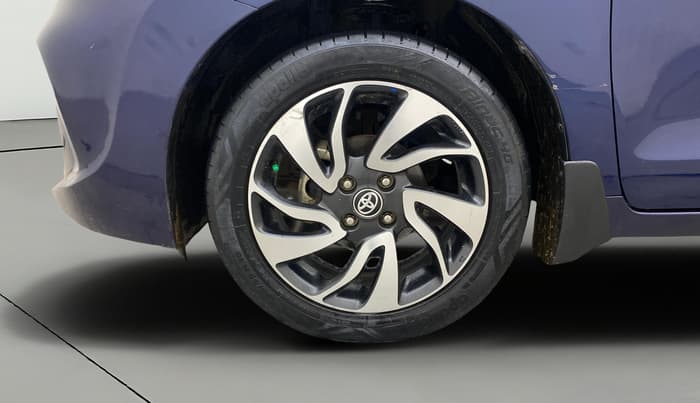 2021 Toyota Glanza V CVT, Petrol, Automatic, 59,886 km, Left Front Wheel