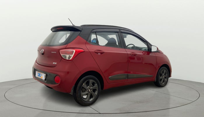 2018 Hyundai Grand i10 SPORTZ 1.2 KAPPA VTVT DUAL TONE, Petrol, Manual, 36,888 km, Right Back Diagonal