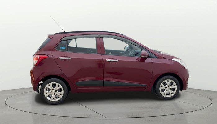 2014 Hyundai Grand i10 SPORTZ AT 1.2 KAPPA VTVT, Petrol, Automatic, 1,10,190 km, Right Side View