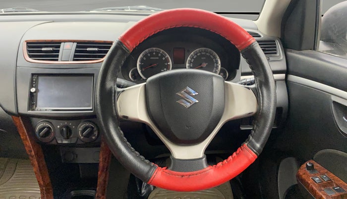 2013 Maruti Swift VXI, Petrol, Manual, 63,412 km, Steering Wheel Close Up