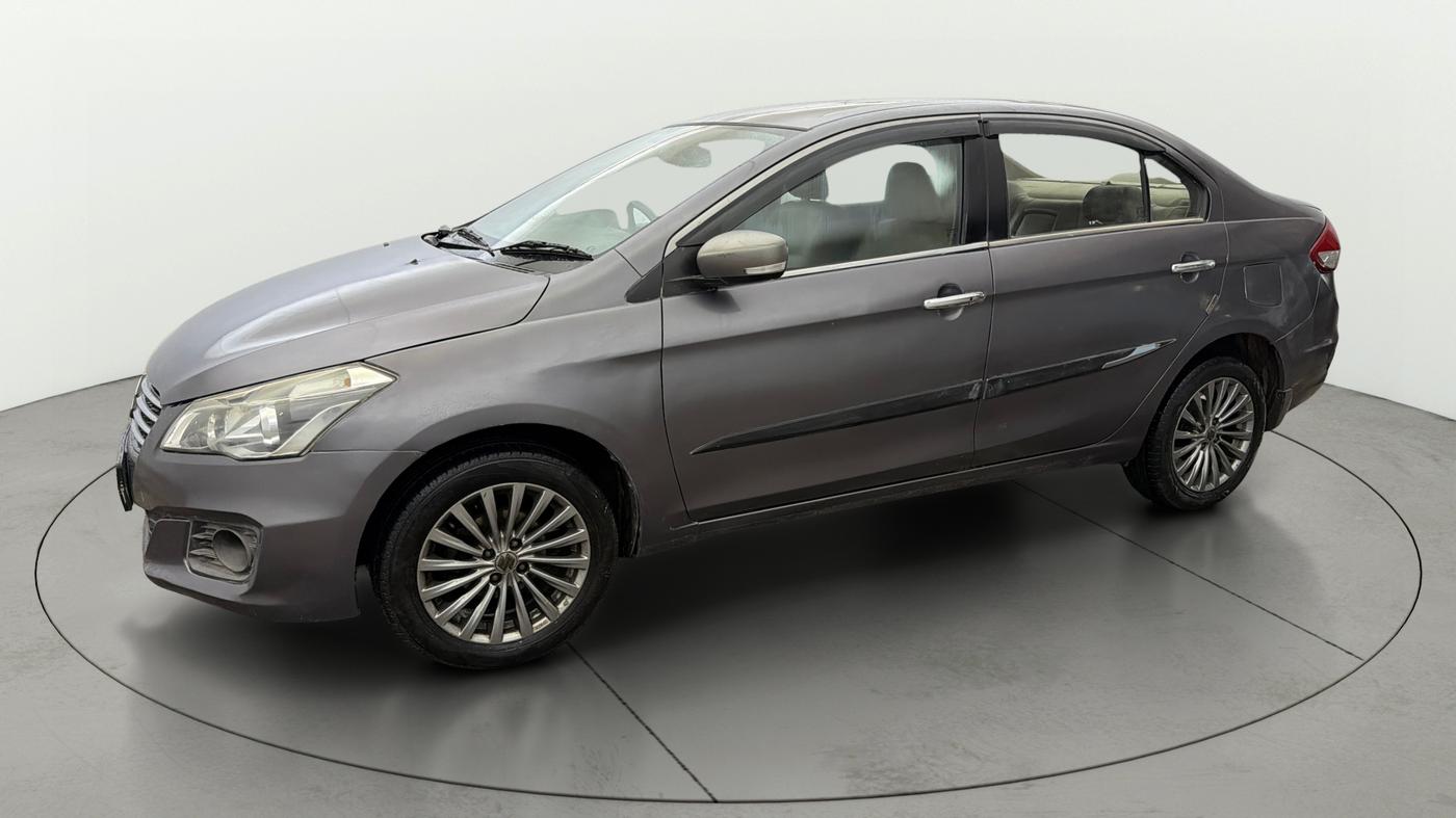 2016 Maruti Ciaz ZXI+, Petrol, Manual, 50,796 km, Left Front Diagonal