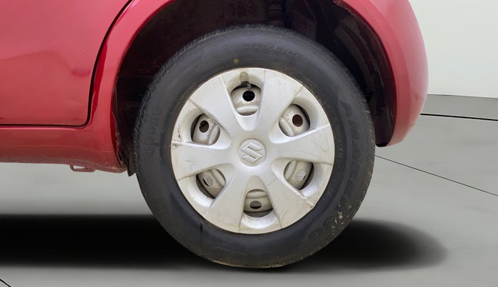 2013 Maruti Ritz LXI, Petrol, Manual, 99,195 km, Left Rear Wheel