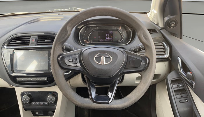 2023 Tata TIGOR XZA PLUS PETROL, Petrol, Automatic, 41,627 km, Steering Wheel Close Up