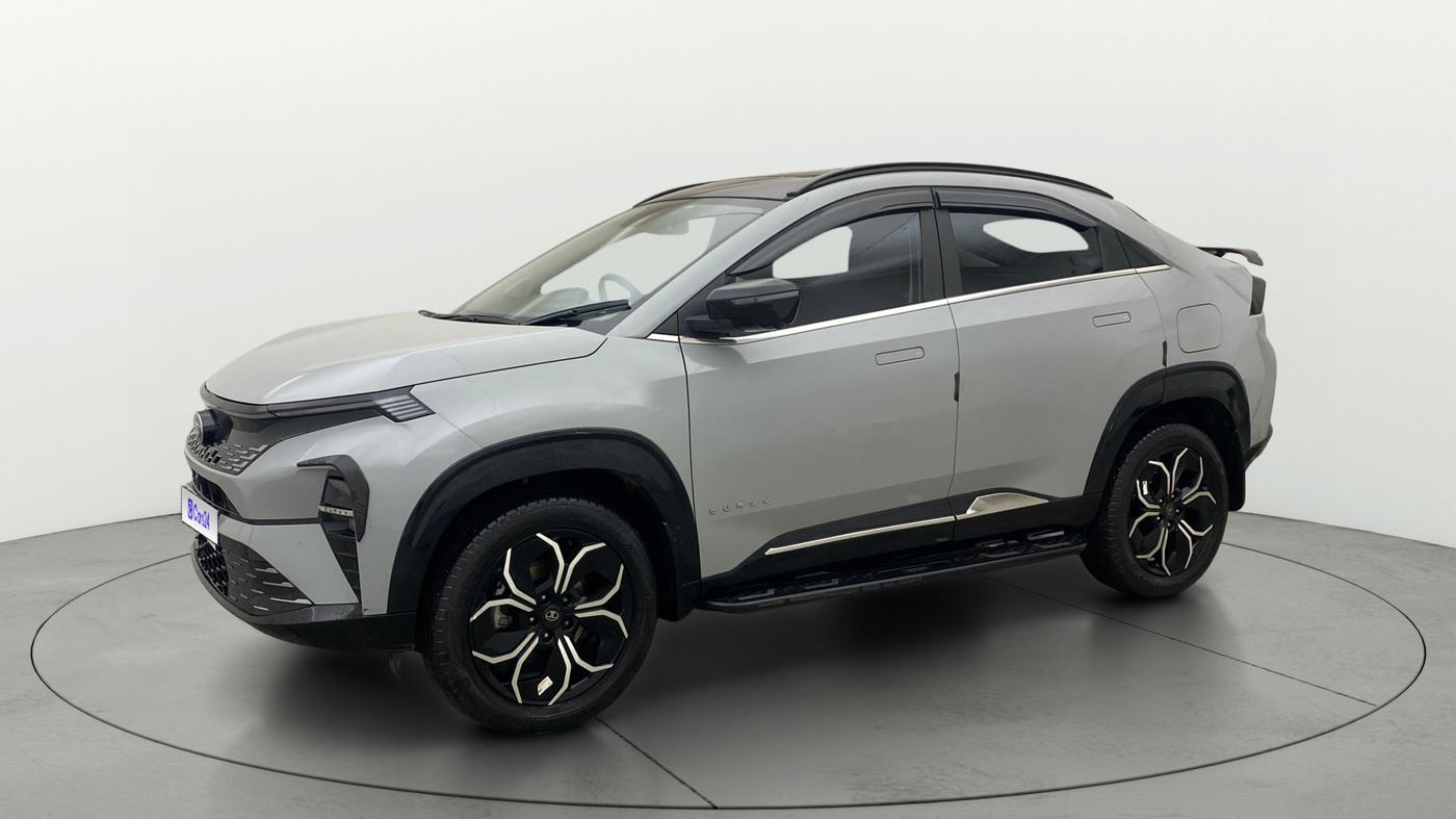 2024 Tata Curvv Creative Plus S 1.2 Petrol 7DCA, Petrol, Automatic, 25,382 km, Left Front Diagonal