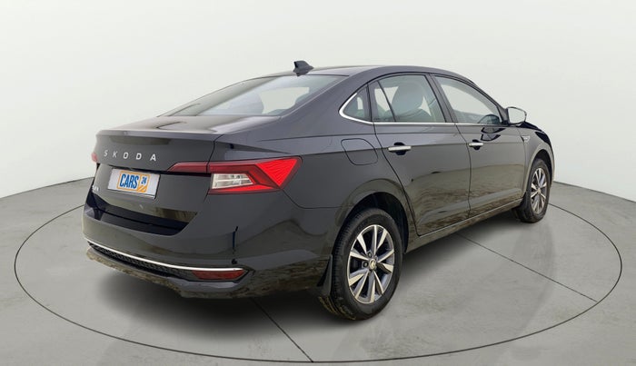 2025 Skoda SLAVIA Prestige 1.0L TSI AT, Petrol, Automatic, 2,570 km, Right Back Diagonal