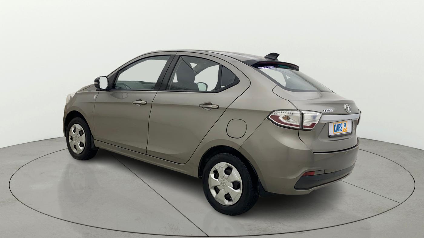 2019 Tata TIGOR XZ PETROL, CNG, Manual, 79,916 km, Left Back Diagonal