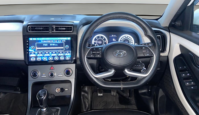 2022 Hyundai Creta E 1.5 DIESEL, Diesel, Manual, 86,358 km, Steering Wheel Close Up