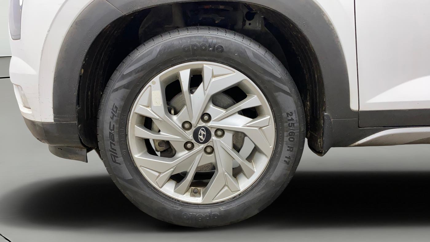 2022 Hyundai Creta SX IVT 1.5 PETROL, Petrol, Automatic, 63,908 km, Left Front Wheel