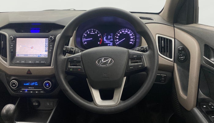 2018 Hyundai Creta SX PLUS 1.6 PETROL, Petrol, Manual, 87,805 km, Steering Wheel Close Up