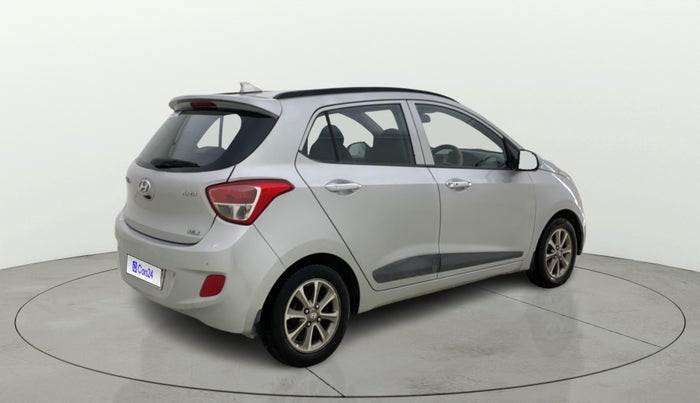 2014 Hyundai Grand i10 ASTA 1.2 KAPPA VTVT, CNG, Manual, 79,567 km, Right Back Diagonal