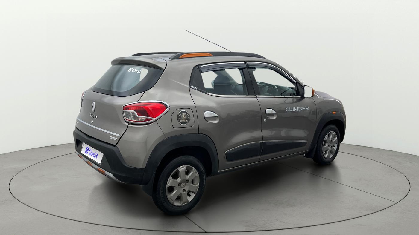 2018 Renault Kwid CLIMBER 1.0 AMT, Petrol, Automatic, 90,336 km, Right Back Diagonal