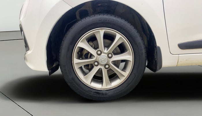 2016 Hyundai Grand i10 ASTA (O) AT 1.2 KAPPA VTVT, Petrol, Automatic, 53,534 km, Left Front Wheel