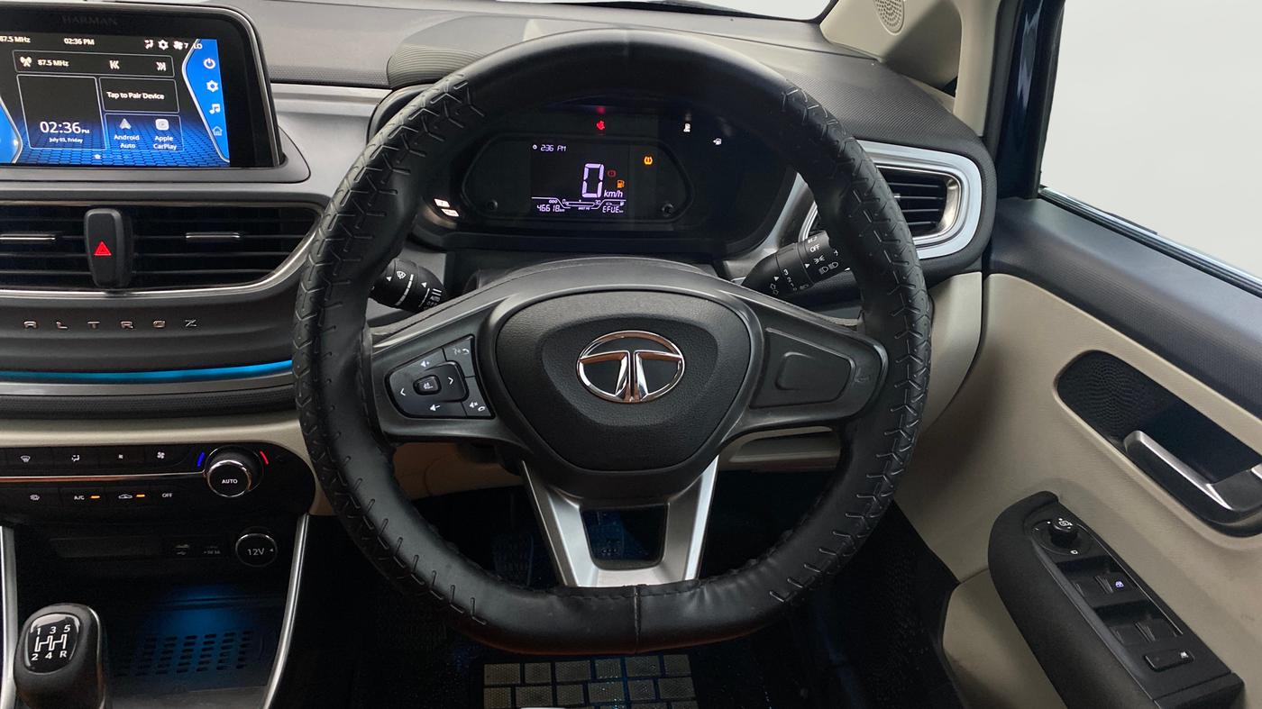 2023 Tata ALTROZ XZ PLUS SUNROOF CNG, CNG, Manual, 46,617 km, Steering Wheel Close Up