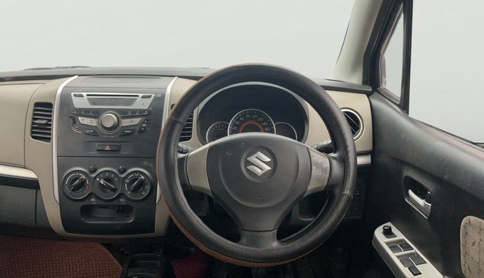 2015 Maruti Wagon R 1.0 VXI, Petrol, Manual, 54,011 km, Steering Wheel Close Up