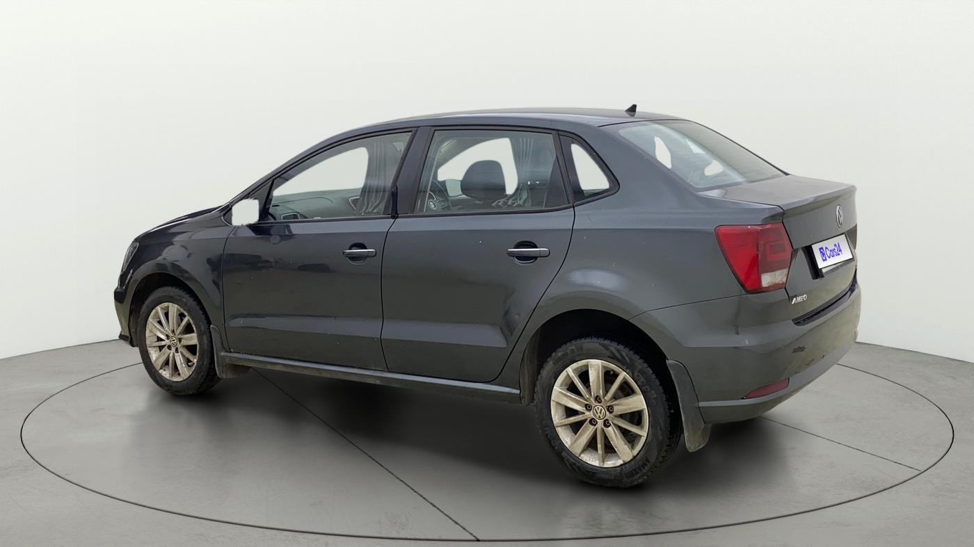 2017 Volkswagen Ameo HIGHLINE DSG 1.5 DIESEL , Diesel, Automatic, 1,19,264 km, Left Back Diagonal