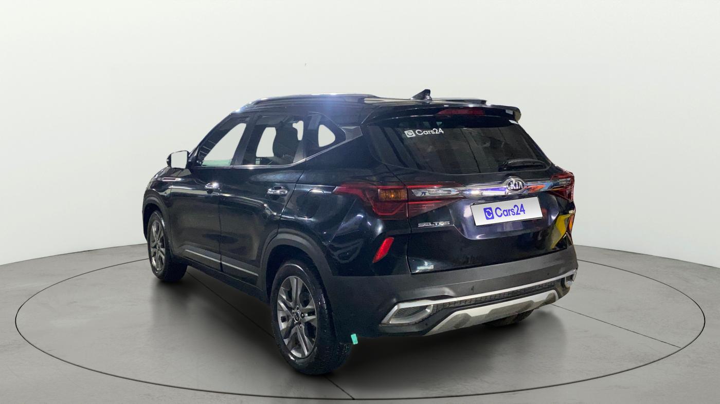 2019 KIA SELTOS HTX PLUS AT1.5 DIESEL, Diesel, Automatic, 65,248 km, Left Back Diagonal