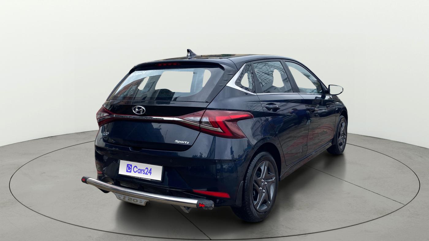 2022 Hyundai NEW I20 Sportz 1.2 IVT, Petrol, Automatic, 2,609 km, Right Back Diagonal