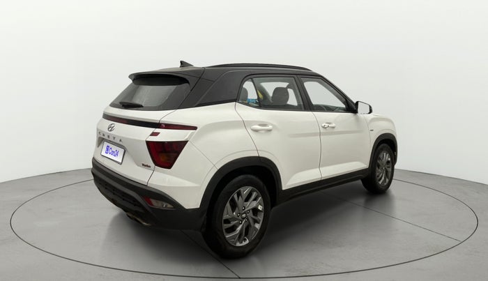 2021 Hyundai Creta SX (O) 1.4 TURBO DCT DUAL TONE, Petrol, Automatic, 92,101 km, Right Back Diagonal