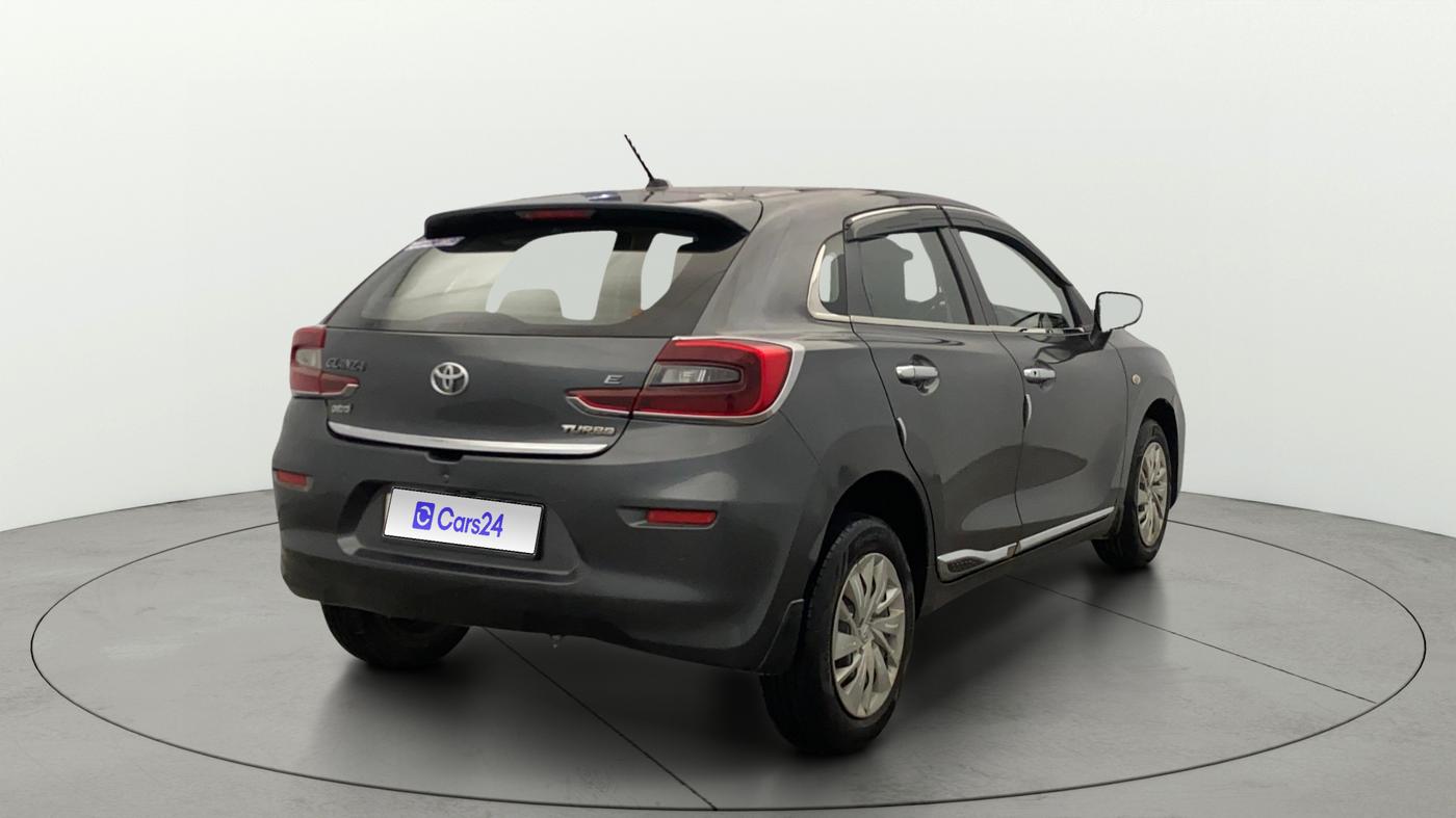 2022 Toyota Glanza E, Petrol, Manual, 71,208 km, Right Back Diagonal