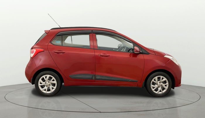 2017 Hyundai Grand i10 SPORTZ (O) 1.2 KAPPA VTVT, CNG, Manual, 63,119 km, Right Side View