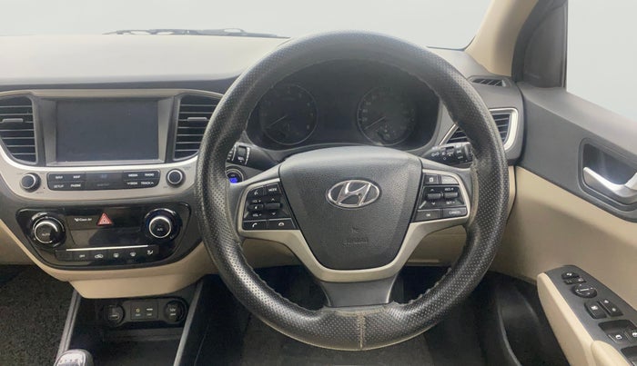 2018 Hyundai Verna 1.6 VTVT SX, Petrol, Manual, 74,967 km, Steering Wheel Close Up