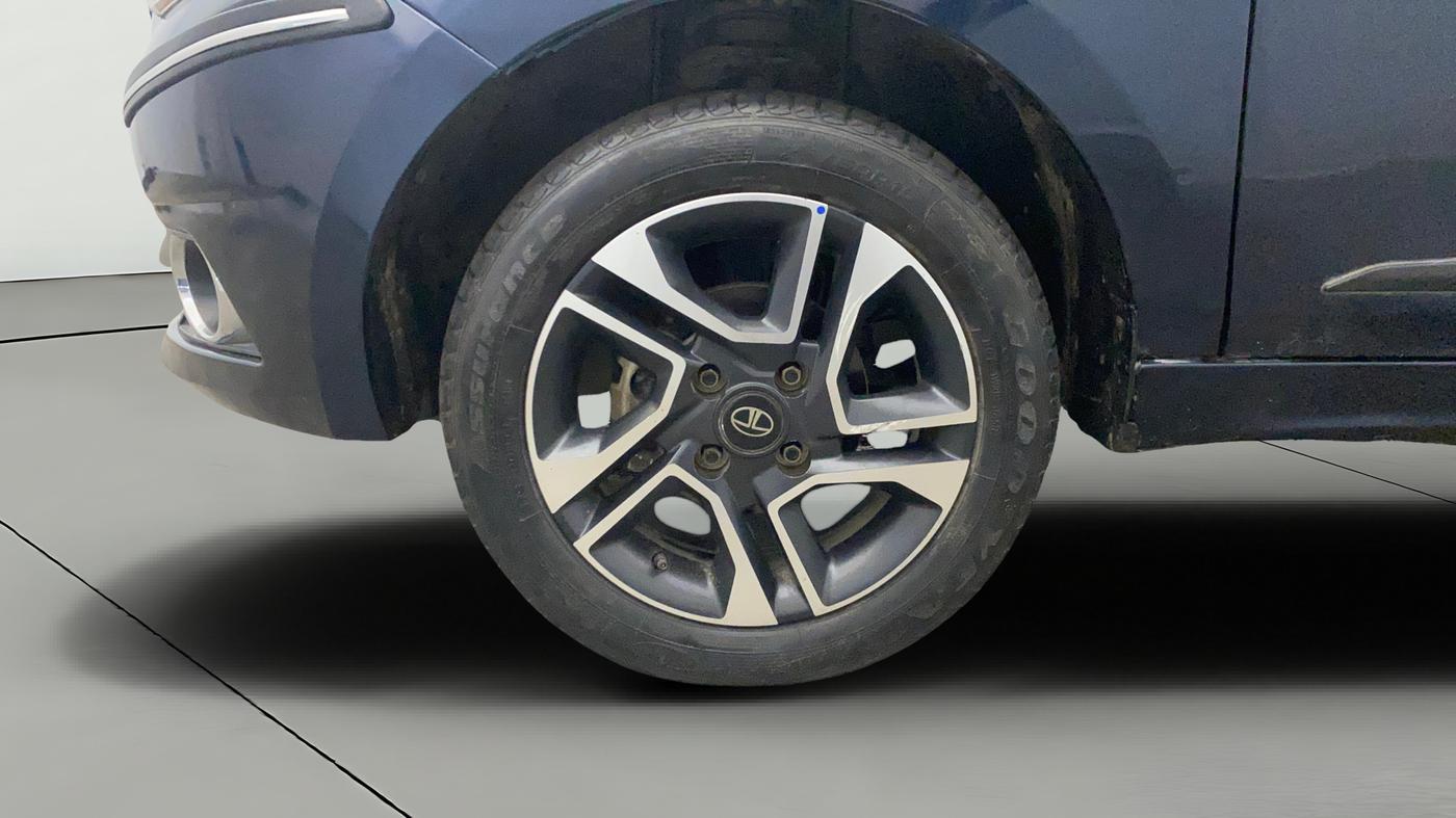 2018 Tata TIGOR XZA PETROL, Petrol, Automatic, 64,507 km, Left Front Wheel