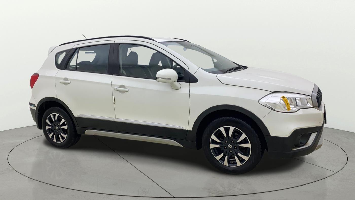 2021 Maruti S Cross ZETA AT 1.5, Petrol, Automatic, 74,349 km, Right Front Diagonal