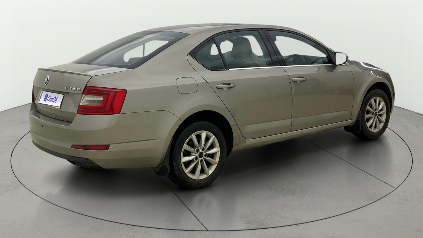 2014 Skoda Octavia ELEGANCE 2.0 TDI AT, Diesel, Automatic, 77,176 km, Right Back Diagonal
