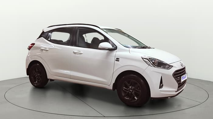 2021 Hyundai GRAND I10 NIOS SPORTZ AMT 1.2 KAPPA VTVT, Petrol, Automatic, 32,890 km, Right Front Diagonal