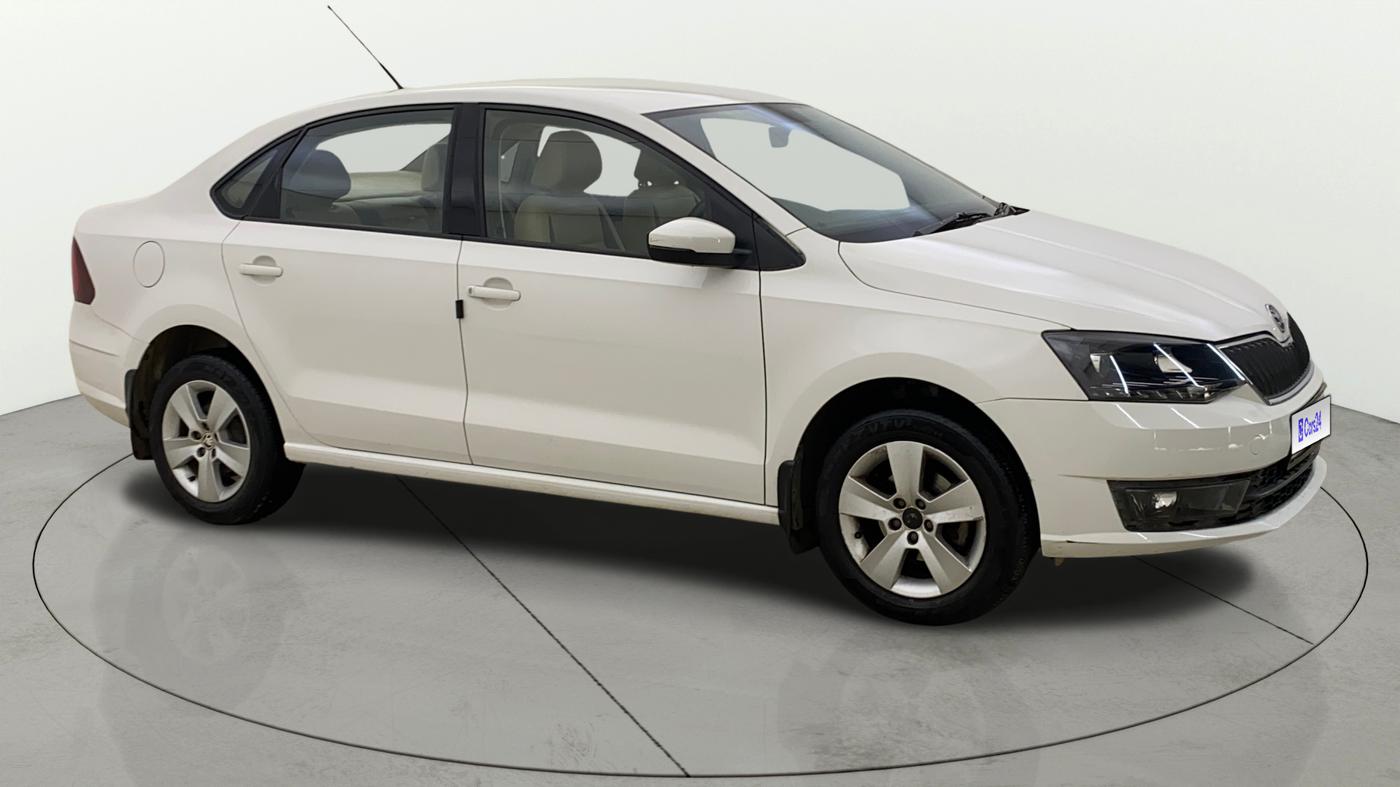 2019 Skoda Rapid AMBITION 1.6 MPI AT, Petrol, Automatic, 28,819 km, Right Front Diagonal