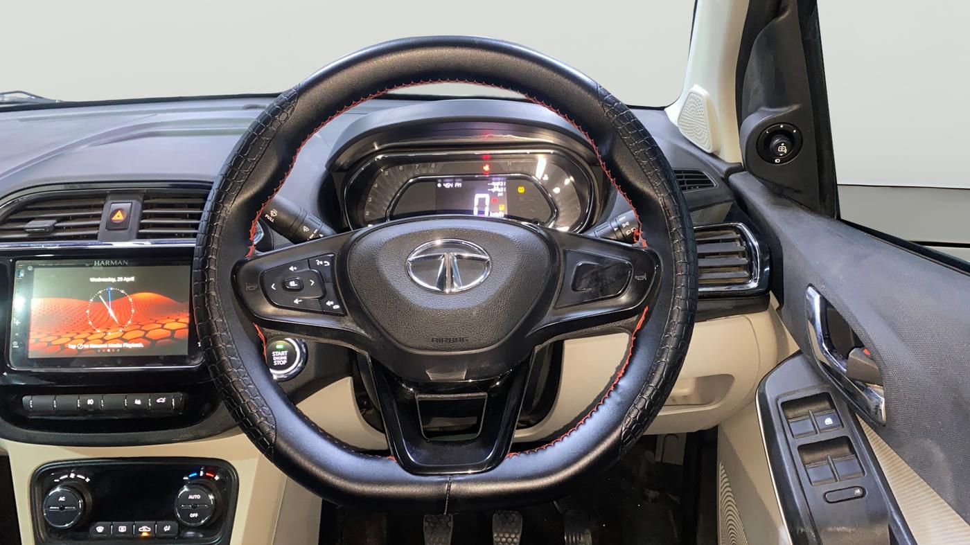 2023 Tata TIGOR XZ PLUS PETROL, Petrol, Manual, 27,532 km, Steering Wheel Close Up