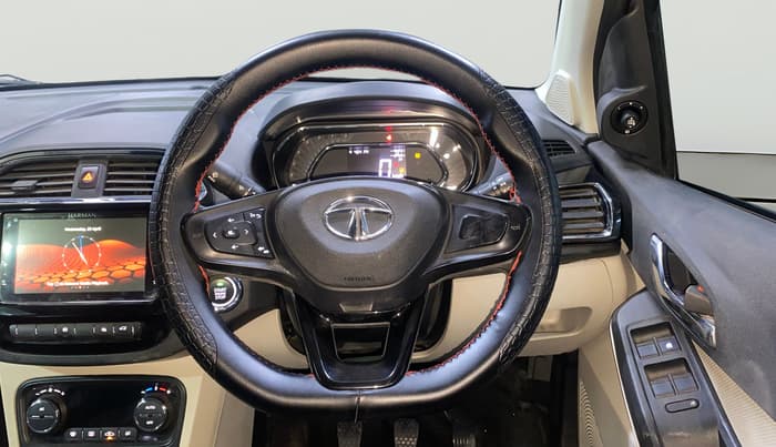 2023 Tata TIGOR XZ PLUS PETROL, Petrol, Manual, 27,532 km, Steering Wheel Close Up