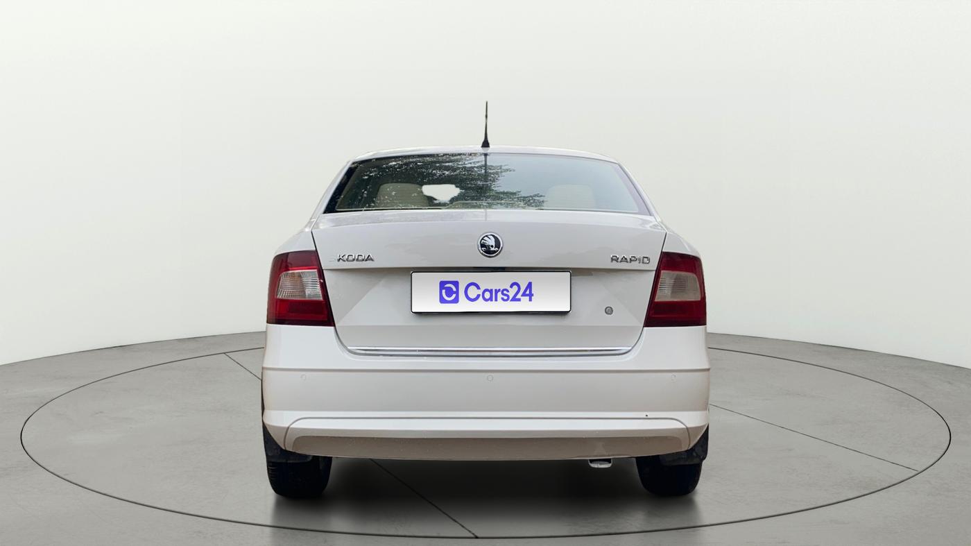 2021 Skoda Rapid STYLE TSI, Petrol, Manual, 1,00,116 km, Back/Rear