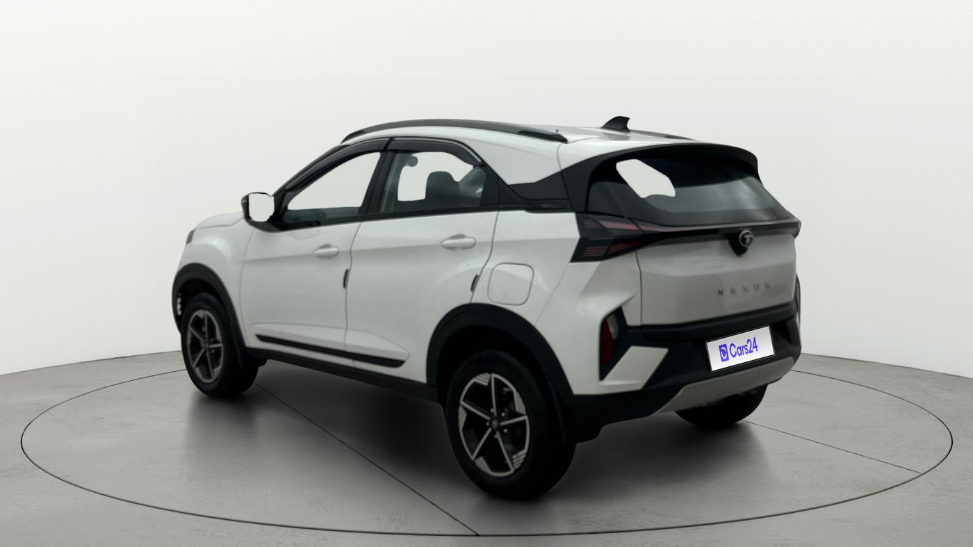 2025 Tata NEXON CREATIVE PLUS 1.2 REVOTRON 7 DCA, Petrol, Automatic, 7,784 km, Left Back Diagonal