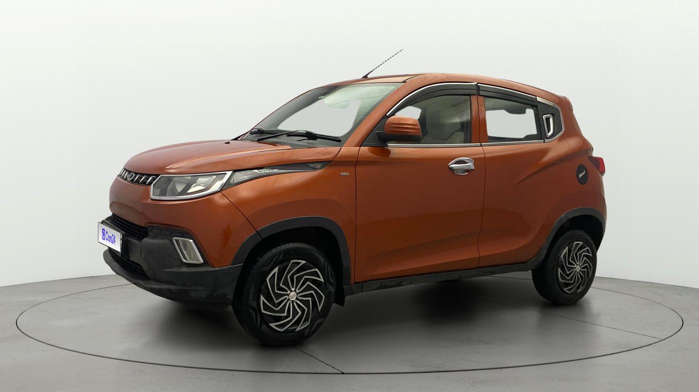 2016 Mahindra Kuv100 K4 5 STR, Petrol, Manual, 46,728 km, Left Front Diagonal