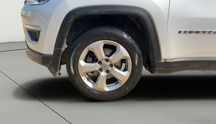 2017 Jeep Compass LIMITED 1.4 PETROL AT, Petrol, Automatic, 73,279 km, Left Front Wheel