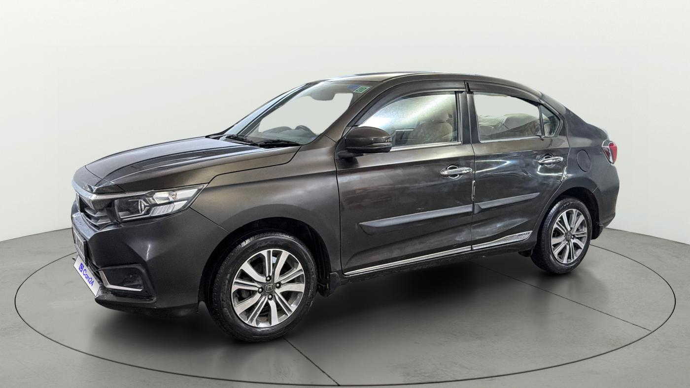 2021 Honda Amaze 1.2L I-VTEC VX CVT, Petrol, Automatic, 14,152 km, Left Front Diagonal