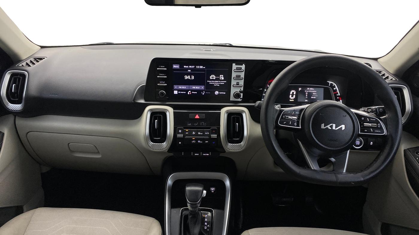 2022 KIA SONET HTX 1.5 AT, Diesel, Automatic, 79,853 km, Dashboard