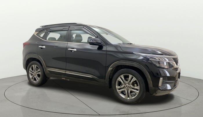 2021 KIA SELTOS HTX 1.5 PETROL, Petrol, Manual, 34,608 km, Right Front Diagonal