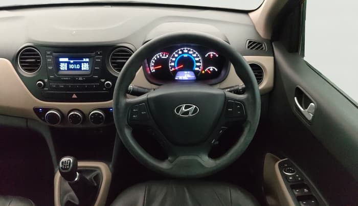 2015 Hyundai Grand i10 SPORTZ 1.2 KAPPA VTVT, Petrol, Manual, 26,180 km, Steering Wheel Close Up